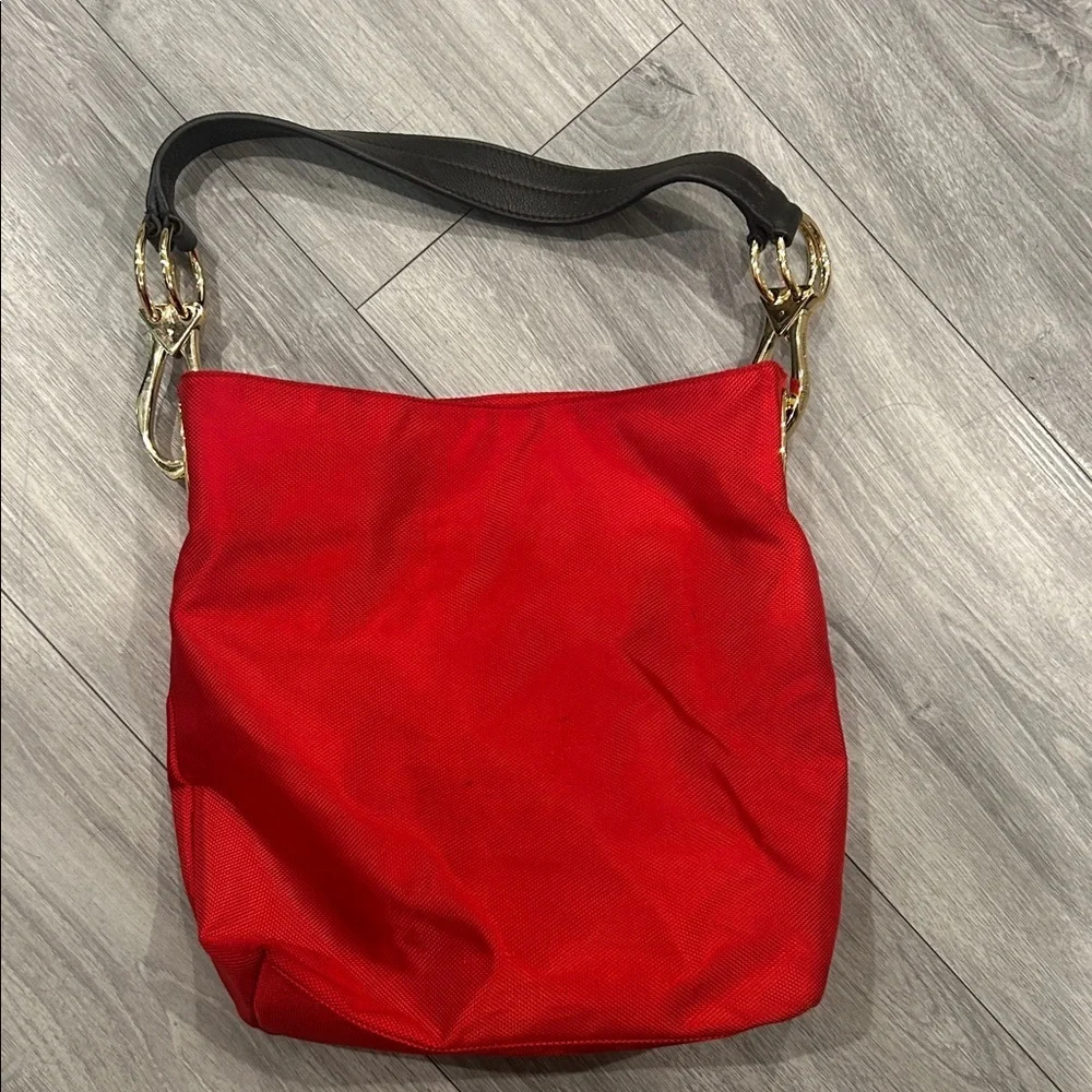 JPK Paris 75 Orange Tote Bag! EUC Gorgeous heavy hardware!